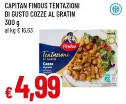 A&O Capitan findus tentazioni di gusto cozze al gratin offerta
