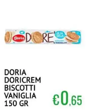 Sugros Doria doricrem biscotti vaniglia offerta