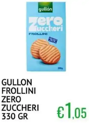 Sugros Gullon frollini zero zuccheri offerta