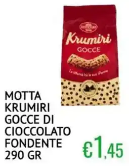 Sugros Motta krumiri gocce di cioccolato fondente offerta