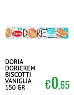 Sugros Doria doricrem biscotti vaniglia offerta
