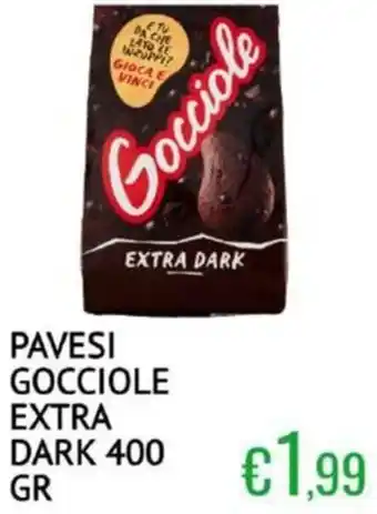 Sugros Pavesi gocciole extra dark offerta