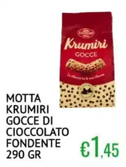 Sugros Motta krumiri gocce di cioccolato fondente offerta