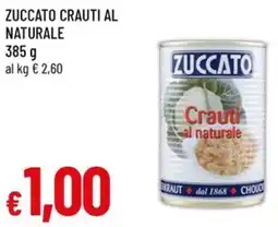 A&O Zuccato crauti al naturale offerta