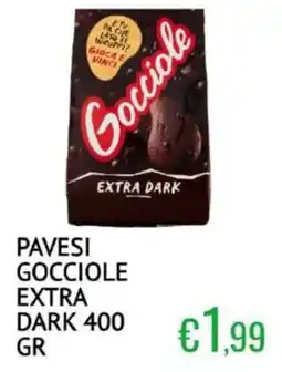 Sugros Pavesi gocciole extra dark offerta