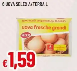 A&O 6 uova selex a/terra L SELEX offerta