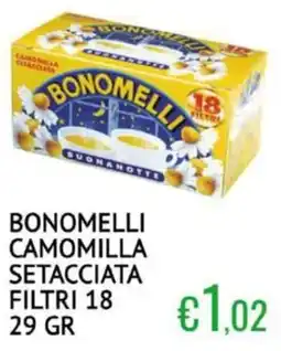 Sugros Bonomelli camomilla setacciata filtri 18 offerta