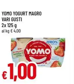 A&O Yomo yogurt magro vari gusti offerta