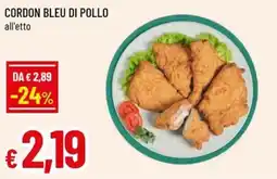 A&O Cordon bleu di pollo offerta