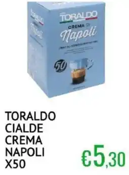 Sugros Toraldo cialde crema napoli offerta