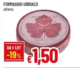A&O Formaggio ubriaco PERBACCO offerta