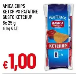 A&O Amica chips ketchips patatine gusto ketchup offerta