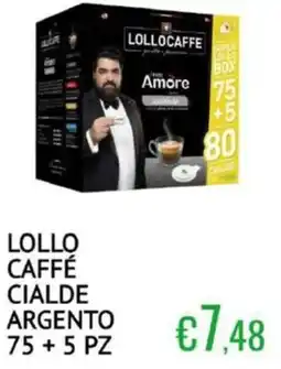 Sugros Lollo caffé cialde argento offerta