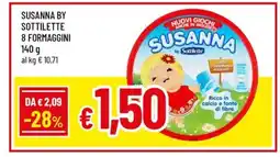 A&O Susanna by sottilette 8 formaggini offerta