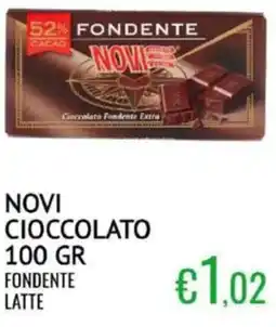 Sugros Novi cioccolato offerta