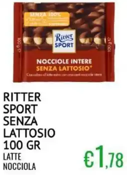 Sugros Ritter sport senza lattosio offerta