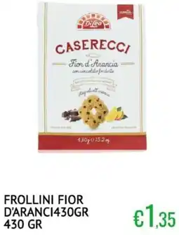Sugros Frollini fior d'aranci offerta