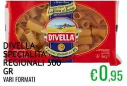 Sugros Divella specialita' regionali offerta