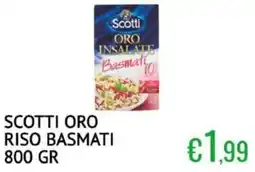 Sugros Scotti oro riso basmati offerta