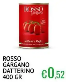 Sugros Rosso gargano datterino offerta