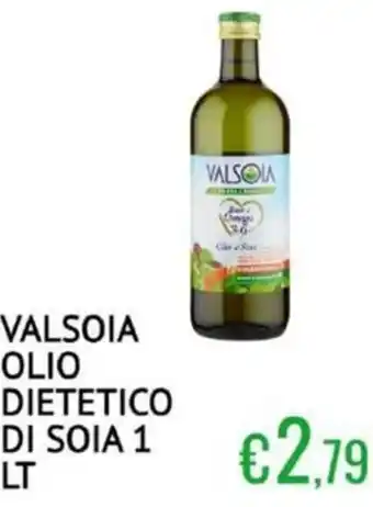 Sugros Valsoia olio dietetico di soia offerta