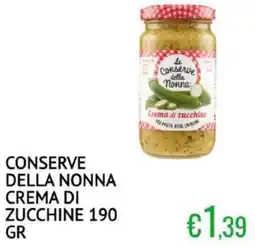 Sugros Conserve della nonna crema di zucchine offerta