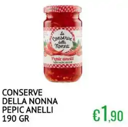 Sugros Conserve della nonna pepic anelli offerta