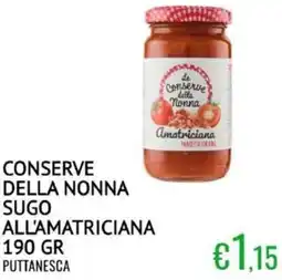 Sugros Conserve della nonna sugo all'amatriciana offerta