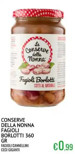 Sugros Conserve della nonna fagioli borlotti offerta