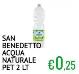 Sugros San benedetto acqua naturale pet offerta