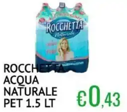 Sugros Rocchetta acqua naturale pet offerta