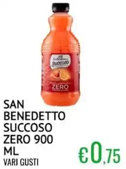 Sugros San benedetto succoso zero offerta