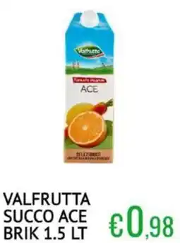 Sugros Valfrutta succo ace brik offerta