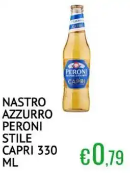Sugros Nastro azzurro peroni stile capri offerta