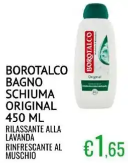 Sugros Borotalco bagno schiuma original offerta