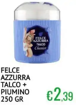 Sugros Felce azzurra talco + piumino offerta
