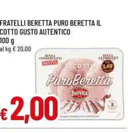 A&O Fratelli beretta puro beretta il cotto gusto autentico offerta