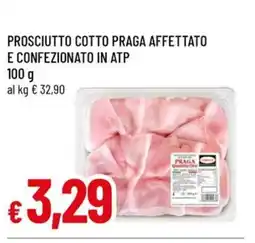 A&O Prosciutto cotto PRAGA affettato e confezionato in atp offerta