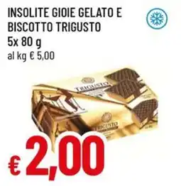 A&O Insolite gioie gelato e biscotto trigusto offerta