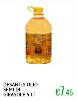 Sugros Desantis olio semi di girasole offerta