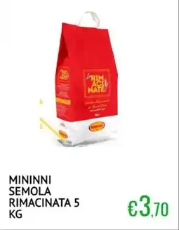 Sugros Mininni semola rimacinata offerta