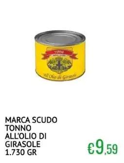 Sugros Marca scudo tonno all'olio di girasole offerta