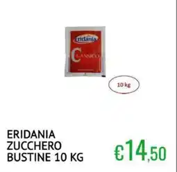 Sugros Eridania zucchero bustine offerta