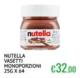 Nutella vasetti monoporzioni
