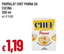 A&O Parmalat chef panna da cucina offerta