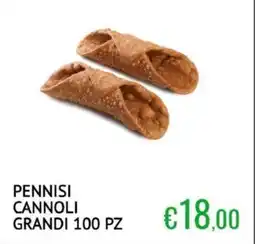 Sugros Pennisi cannoli grandi offerta