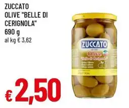 A&O Zuccato olive "belle di cerignola" offerta