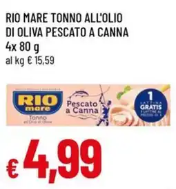 A&O Rio mare tonno all'olio di oliva pescato a canna offerta