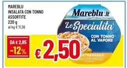 A&O Mareblu insalata con tonno assortite offerta