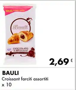 Iper Tosano BAULI Croissant farciti assortiti offerta